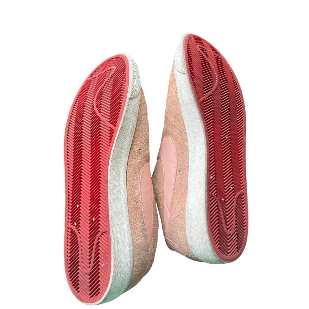Nike Blazer Low Vintage artic suede Pink Mens Shoes Size‎ 12 Retro